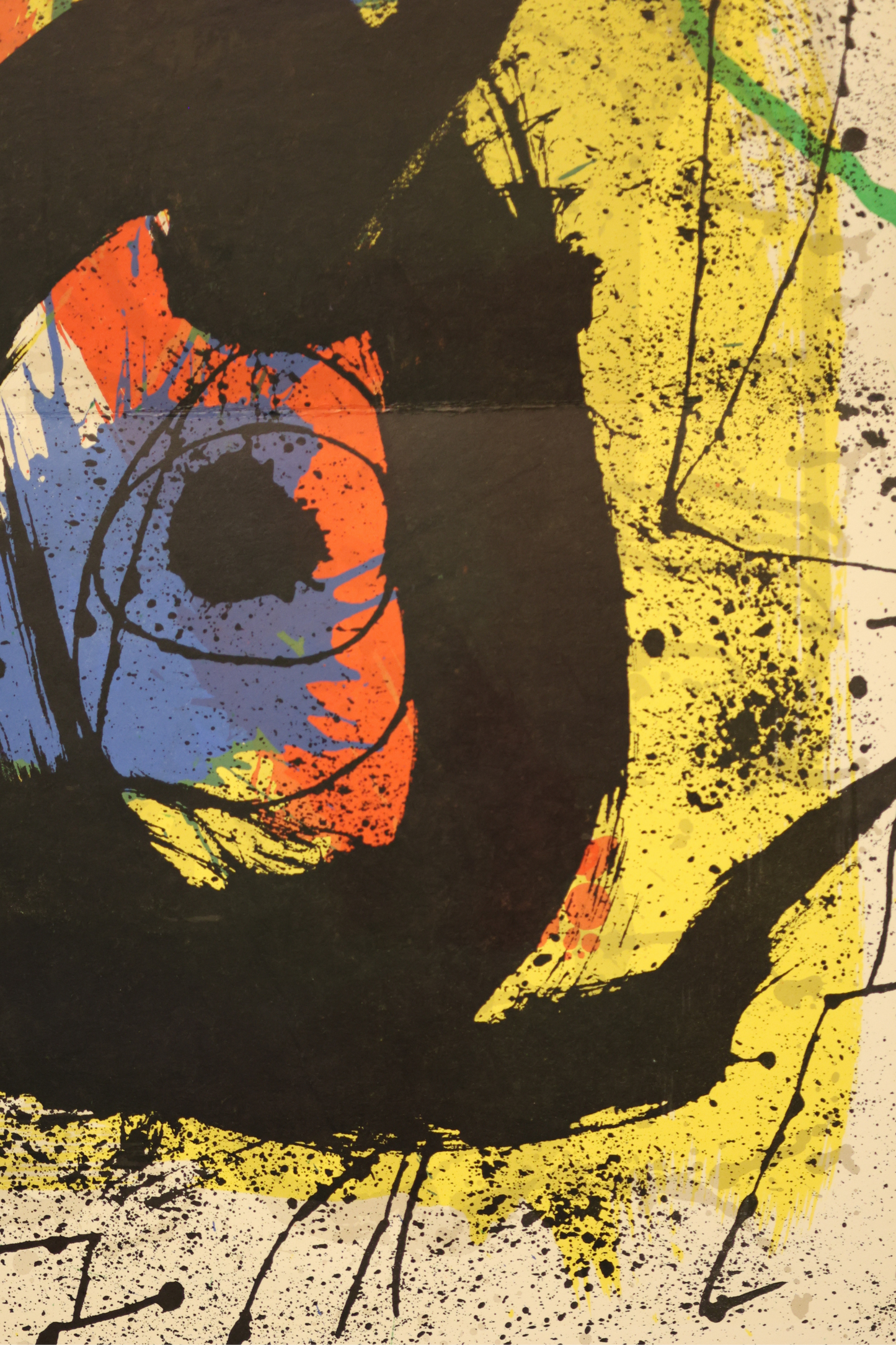 Joan Miró Original 1965 DLM produced 151-152 'Derrière le Miroir' double page lithograph