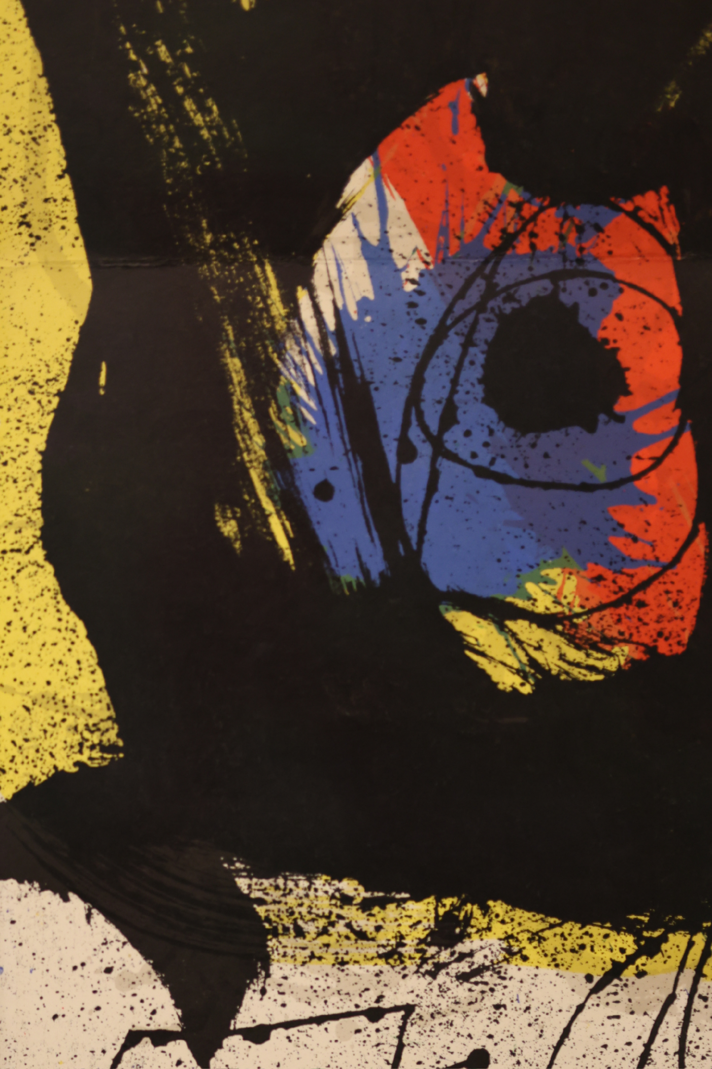 Joan Miró Original 1965 DLM produced 151-152 'Derrière le Miroir' double page lithograph