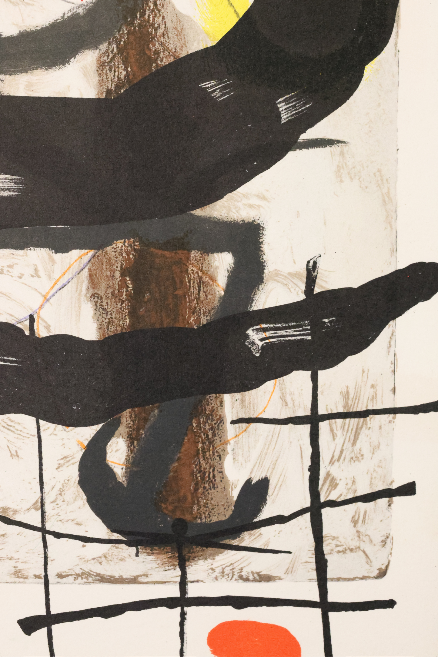 Joan Miró Original 1965 no 151-152 'Derrière le Miroir' lithograph