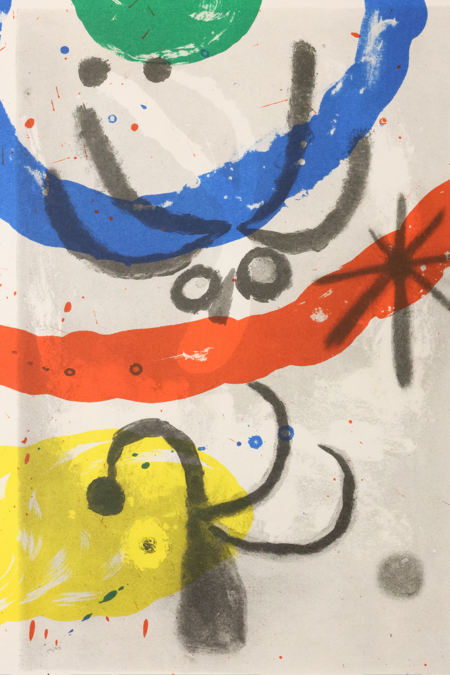 Joan Miró Original 1965 no 151-152 'Derrière le Miroir' lithograph