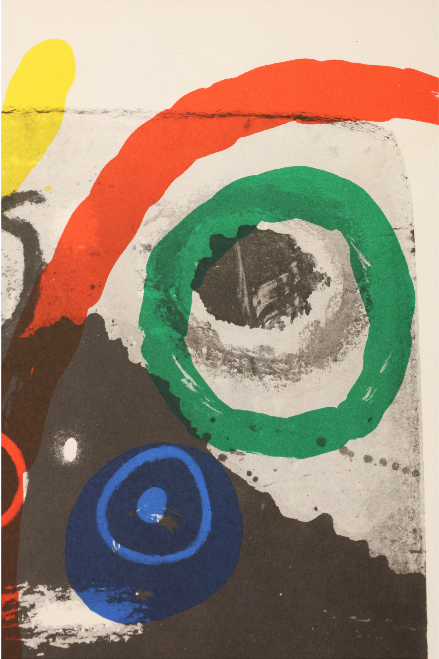Joan Miró Original 1965 no 151-152 'Derrière le Miroir' lithograph