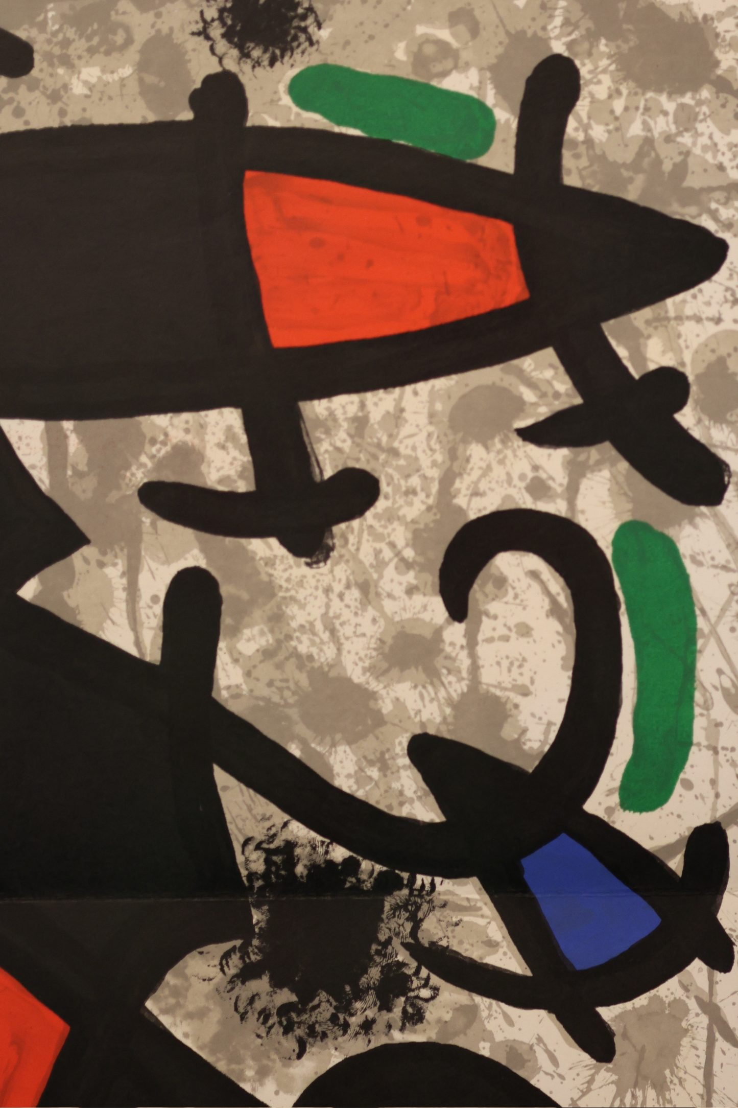 Joan Miró Original 1970 DLM produced 186 'Derrière le Miroir' double page lithograph