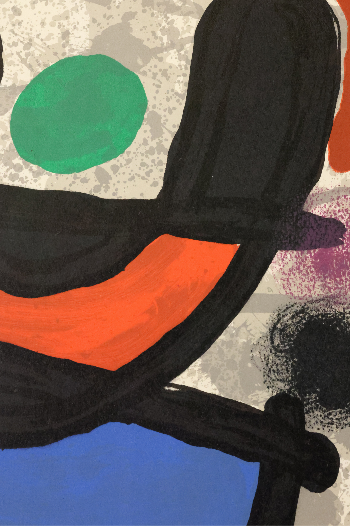 Joan Miró Original 1970 no 186 'Derrière le Miroir' lithograph