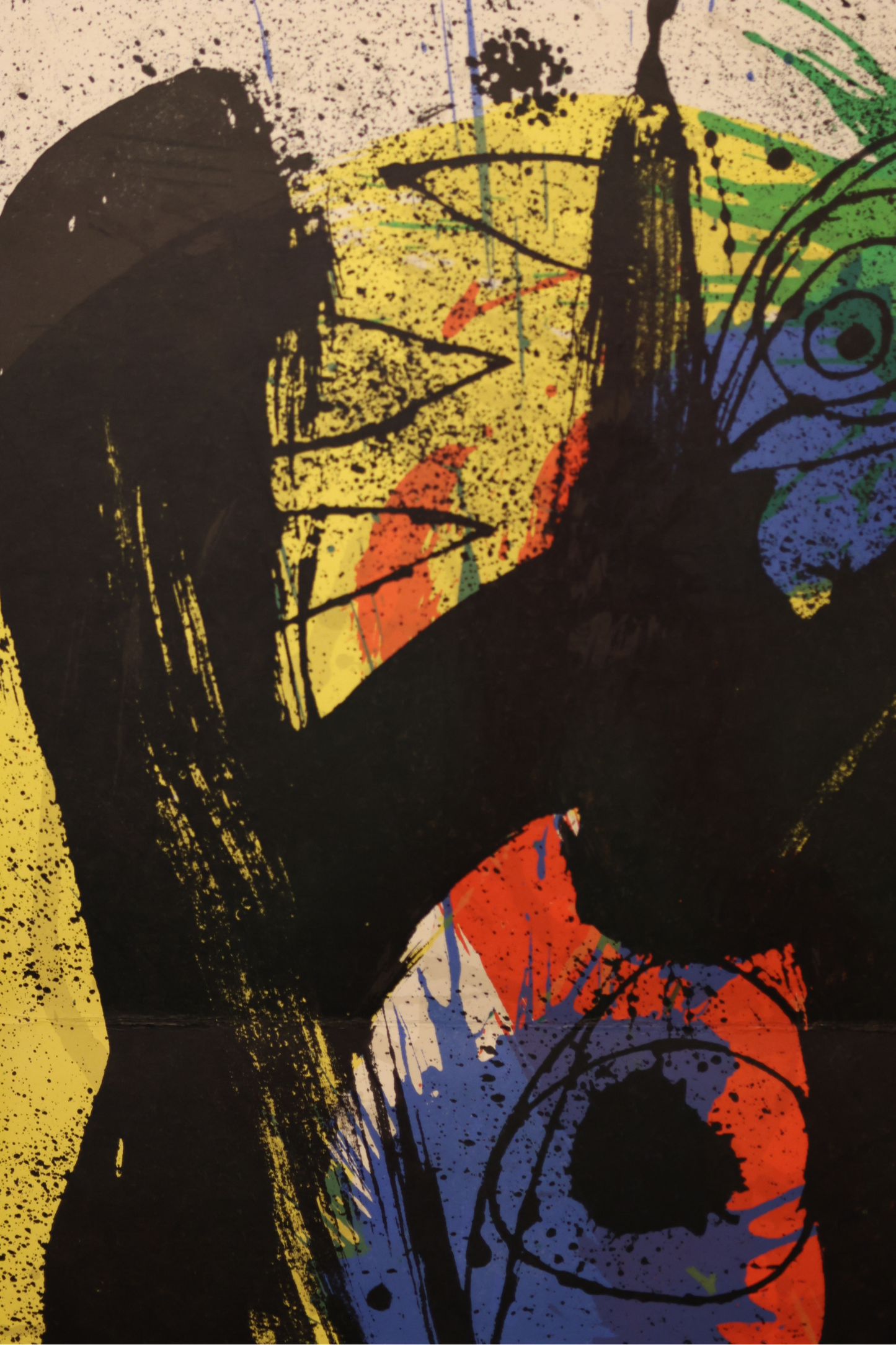 Joan Miró Original 1965 DLM produced 151-152 'Derrière le Miroir' double page lithograph