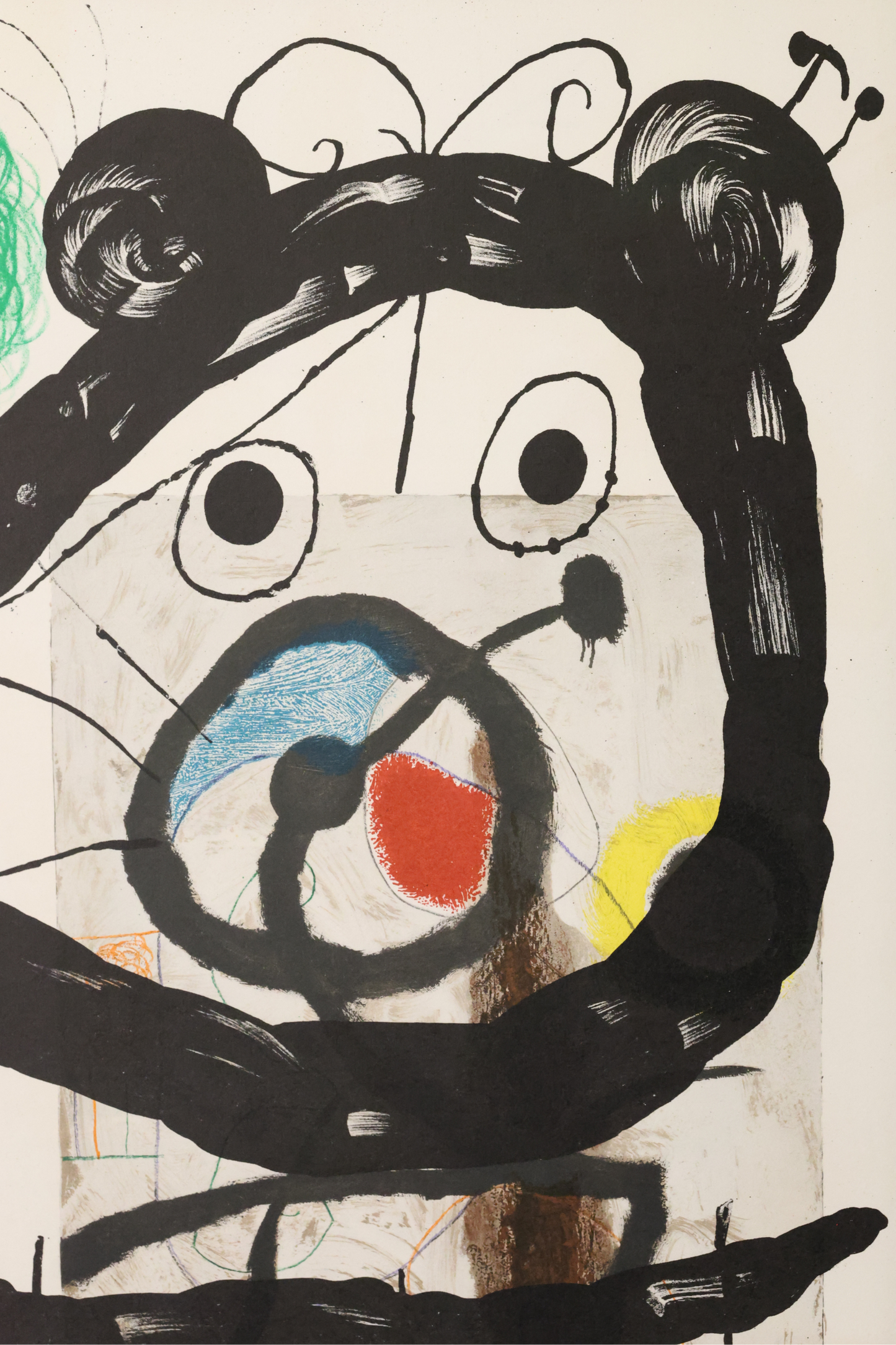 Joan Miró Original 1965 no 151-152 'Derrière le Miroir' lithograph