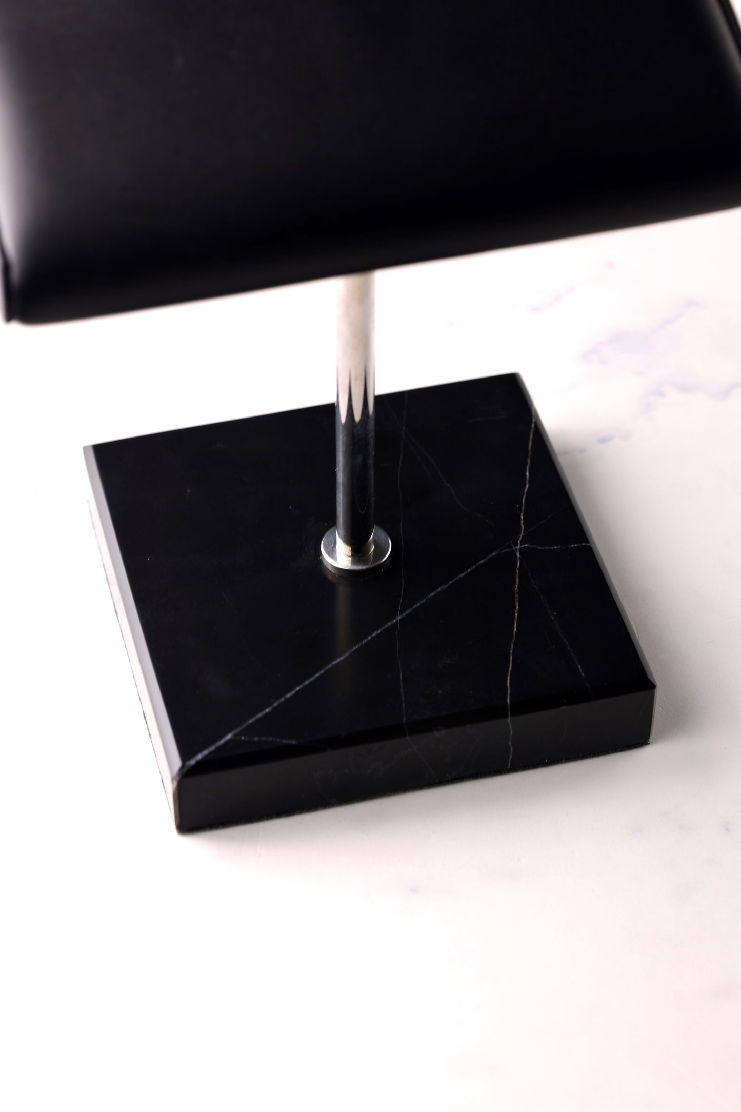 Watch Stand Leather With Cover Marble