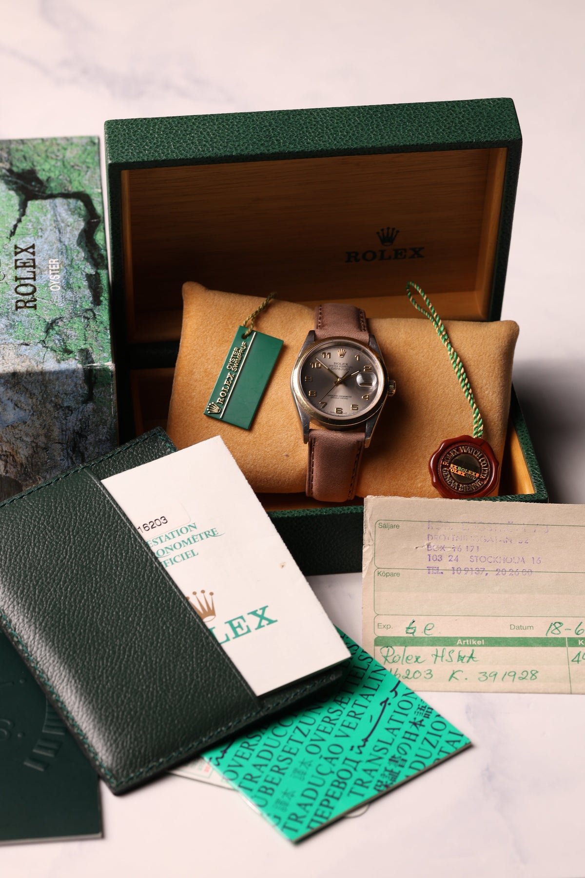 Rolex Datejust 16203 two tone