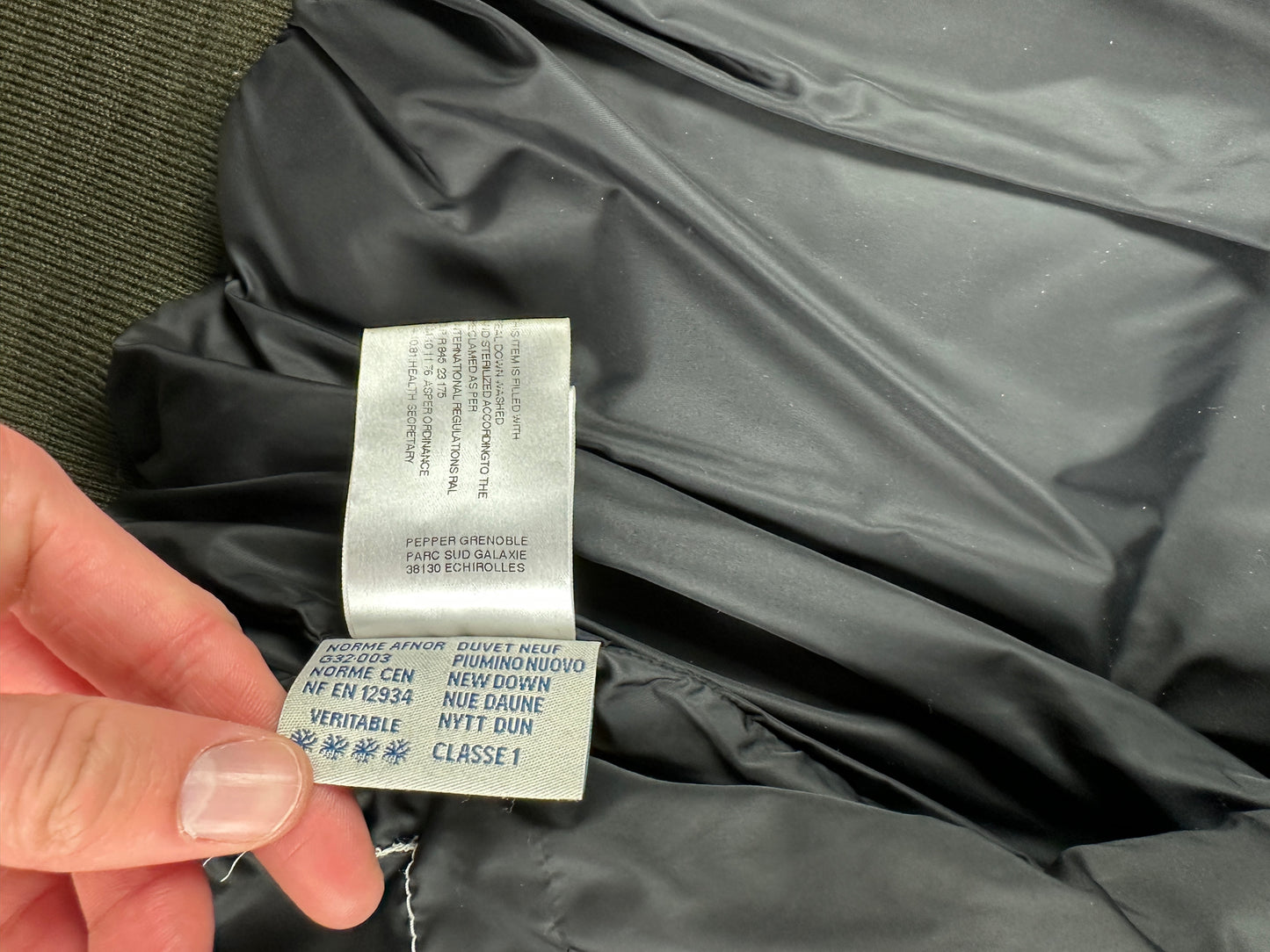 Moncler Dunjakke