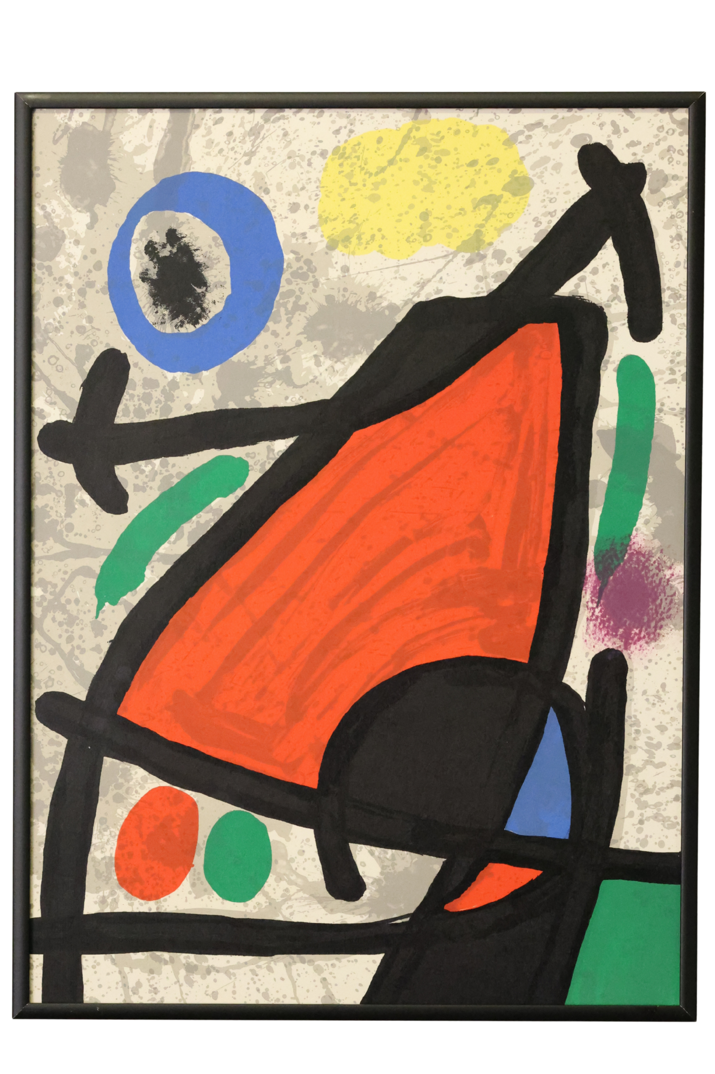 Joan Miró Original 1970 no 186 'Derrière le Miroir' lithograph