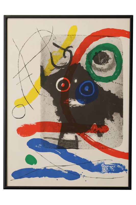 Joan Miró Original 1965 no 151-152 'Derrière le Miroir' lithograph