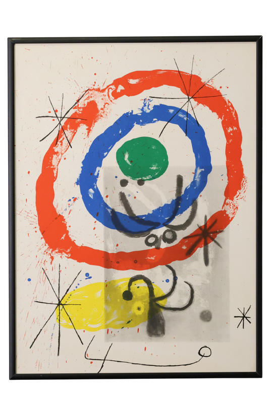 Joan Miró Original 1965 no 151-152 'Derrière le Miroir' lithograph