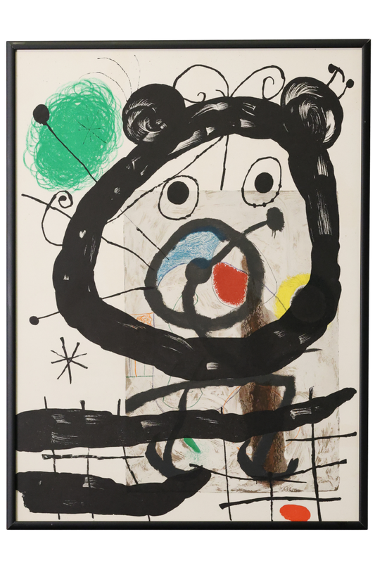 Joan Miró Original 1965 no 151-152 'Derrière le Miroir' lithograph