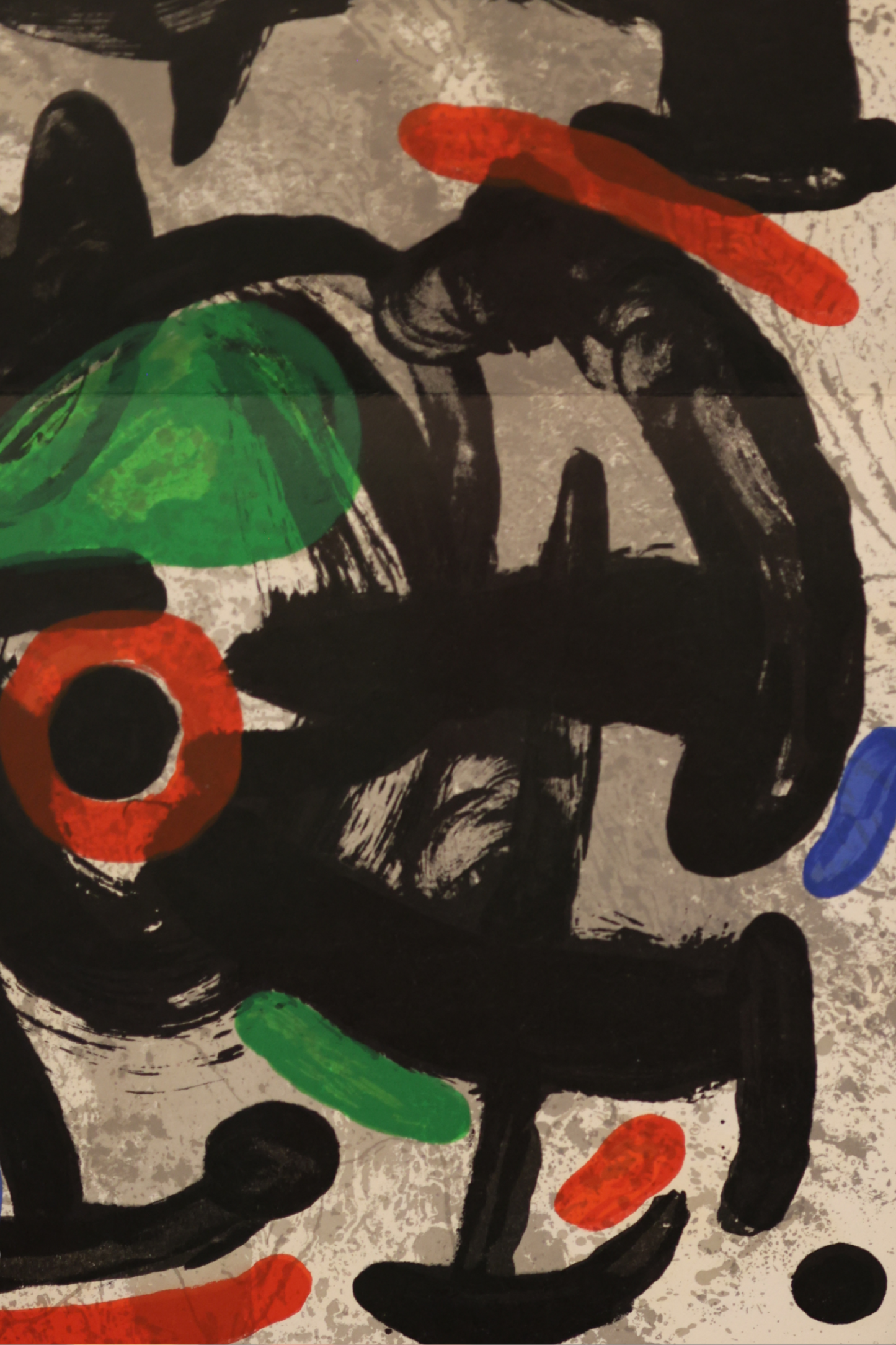 Joan Miró Original 1965 DLM produced 151-152 'Derrière le Miroir' double page lithograph