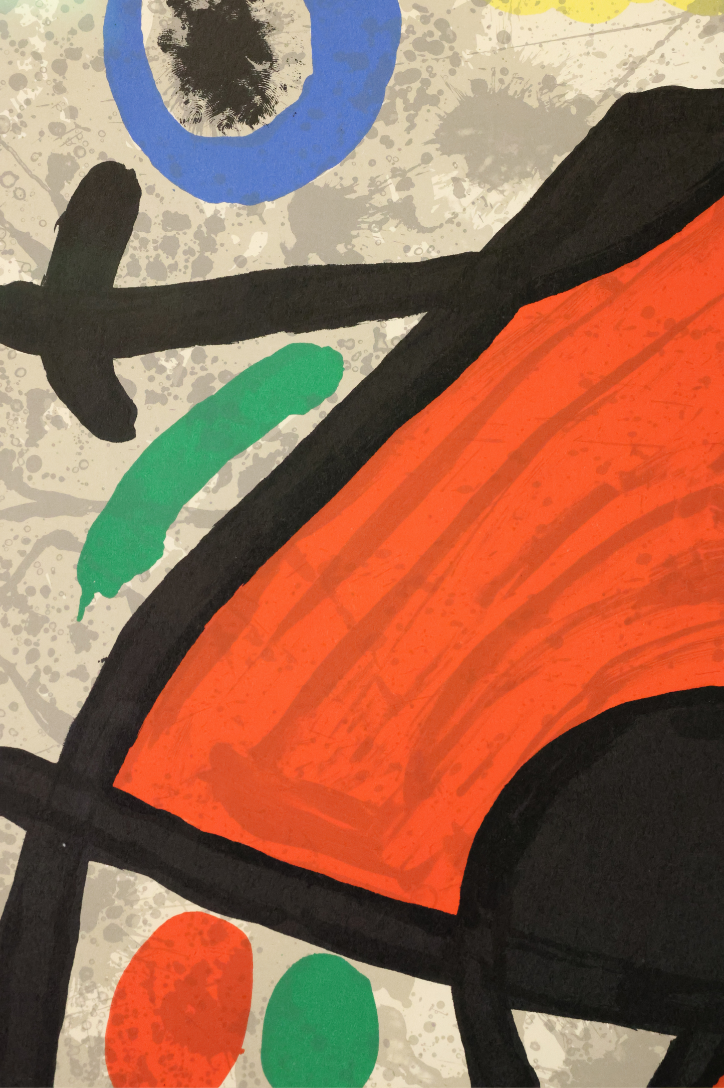 Joan Miró Original 1970 no 186 'Derrière le Miroir' lithograph