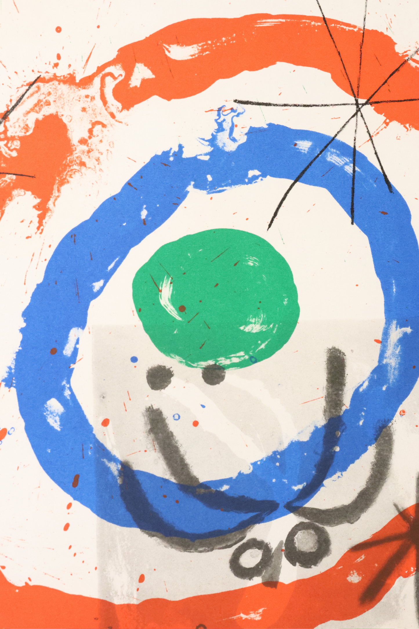Joan Miró Original 1965 no 151-152 'Derrière le Miroir' lithograph