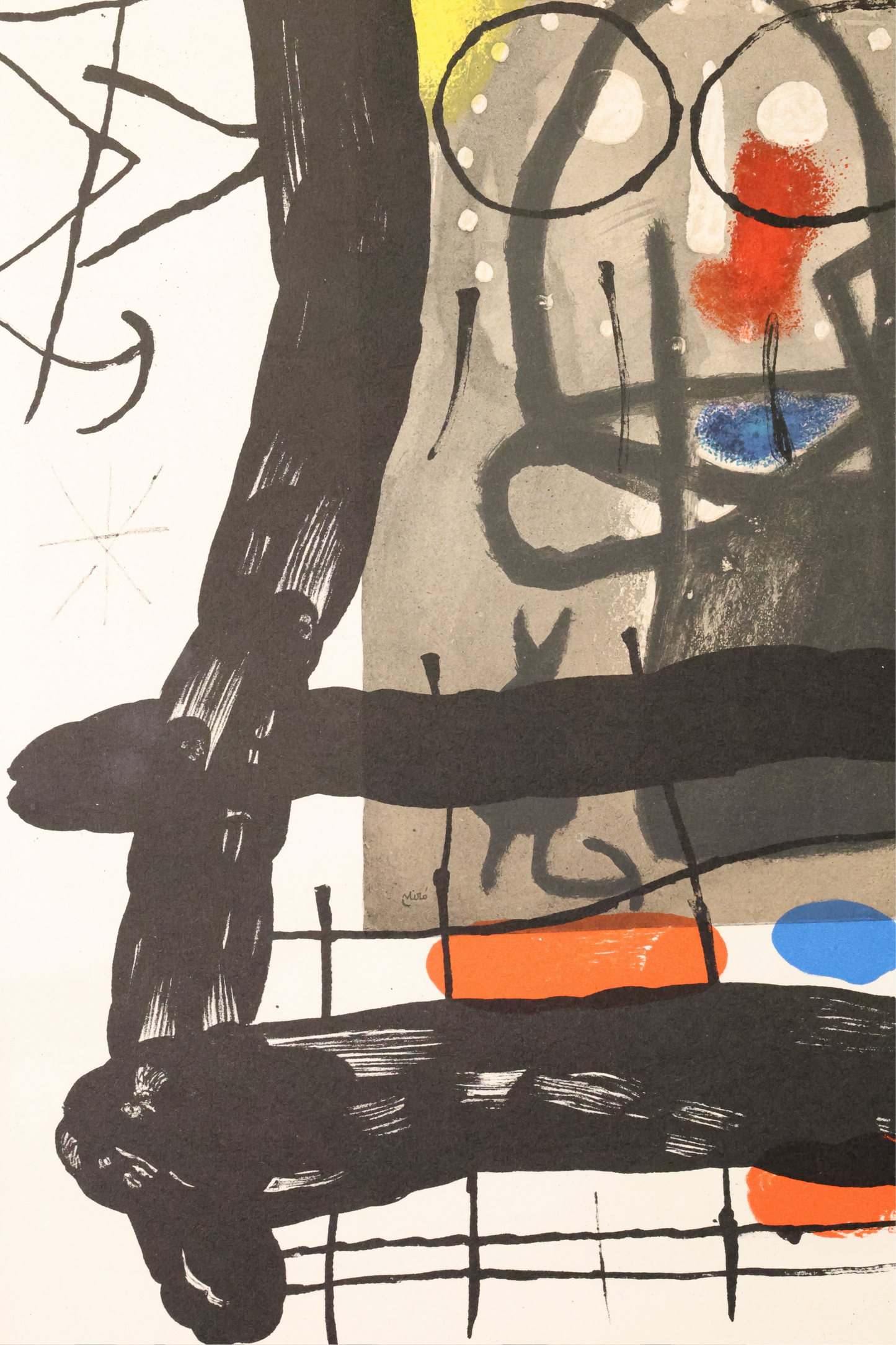 Joan Miró Original 1965 no 151-152 'Derrière le Miroir' lithograph