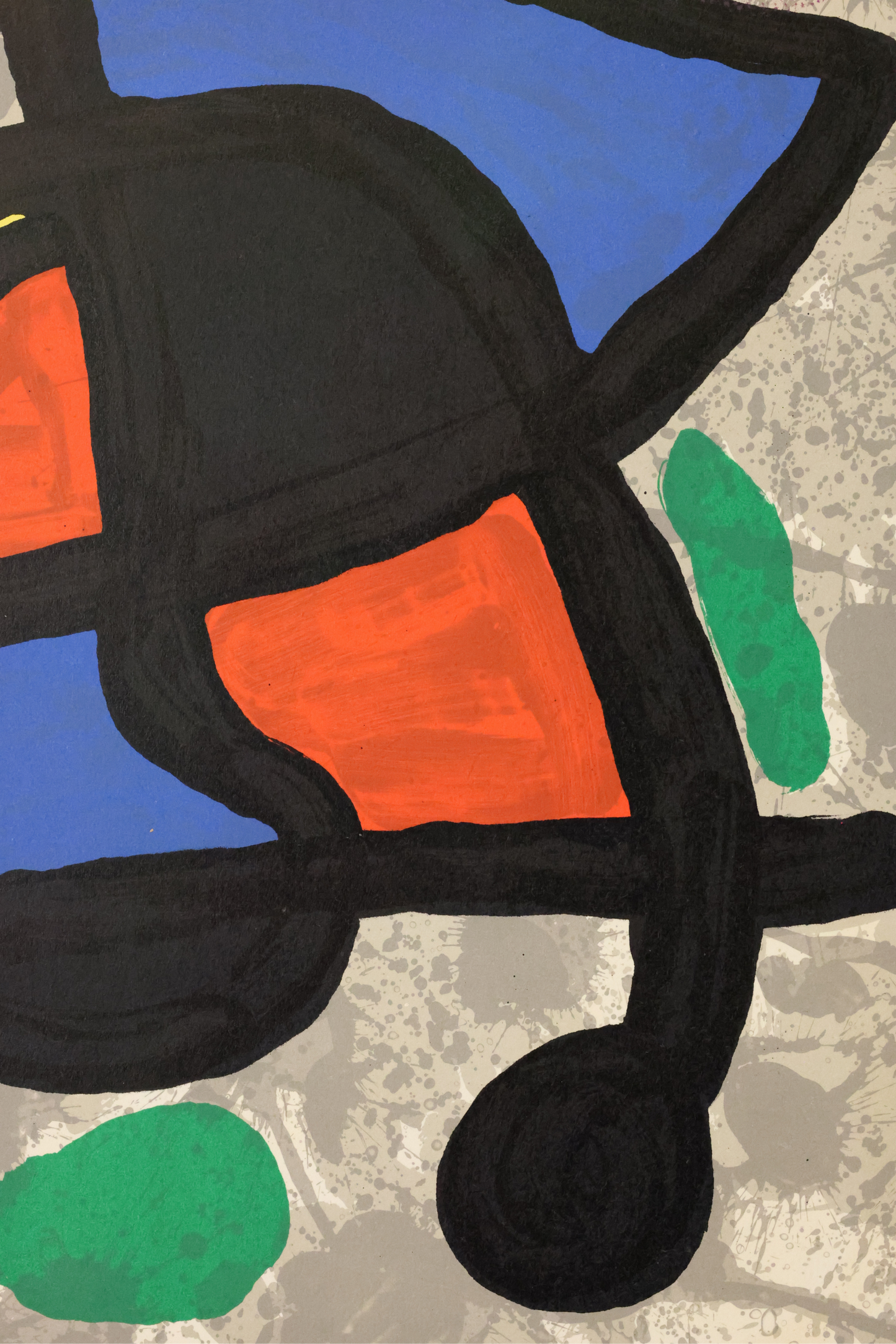 Joan Miró Original 1970 no 186 'Derrière le Miroir' lithograph