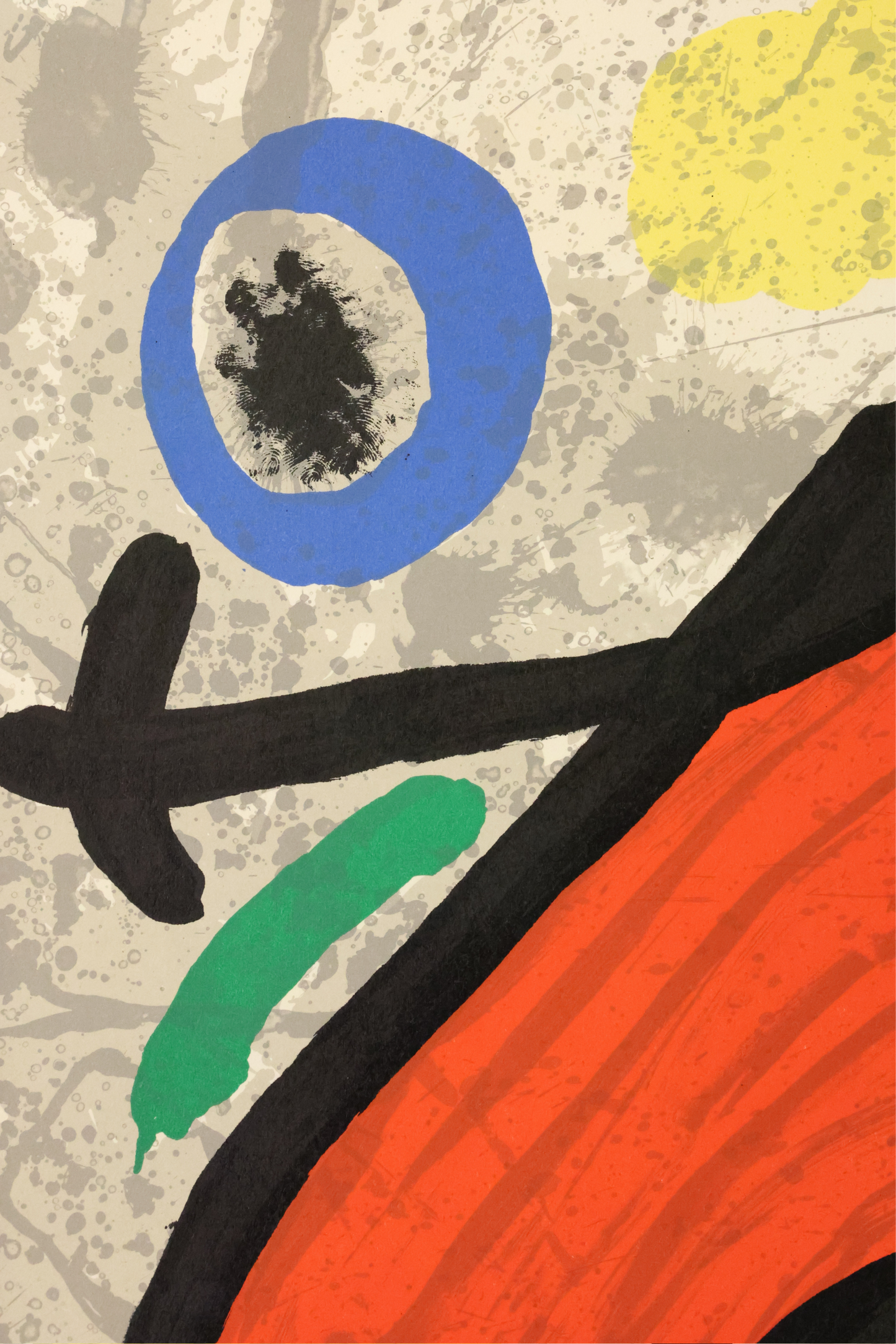 Joan Miró Original 1970 no 186 'Derrière le Miroir' lithograph