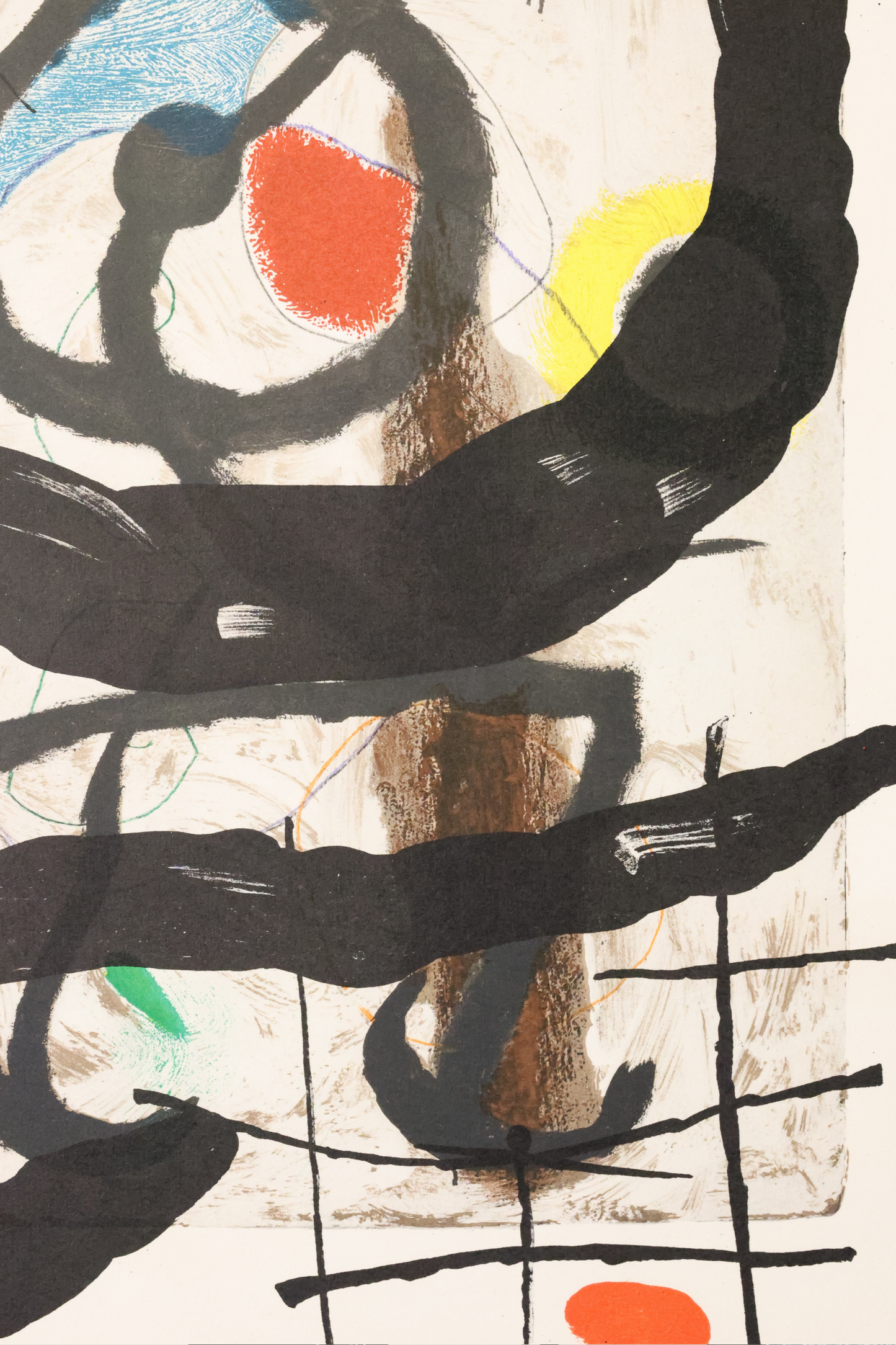 Joan Miró Original 1965 no 151-152 'Derrière le Miroir' lithograph