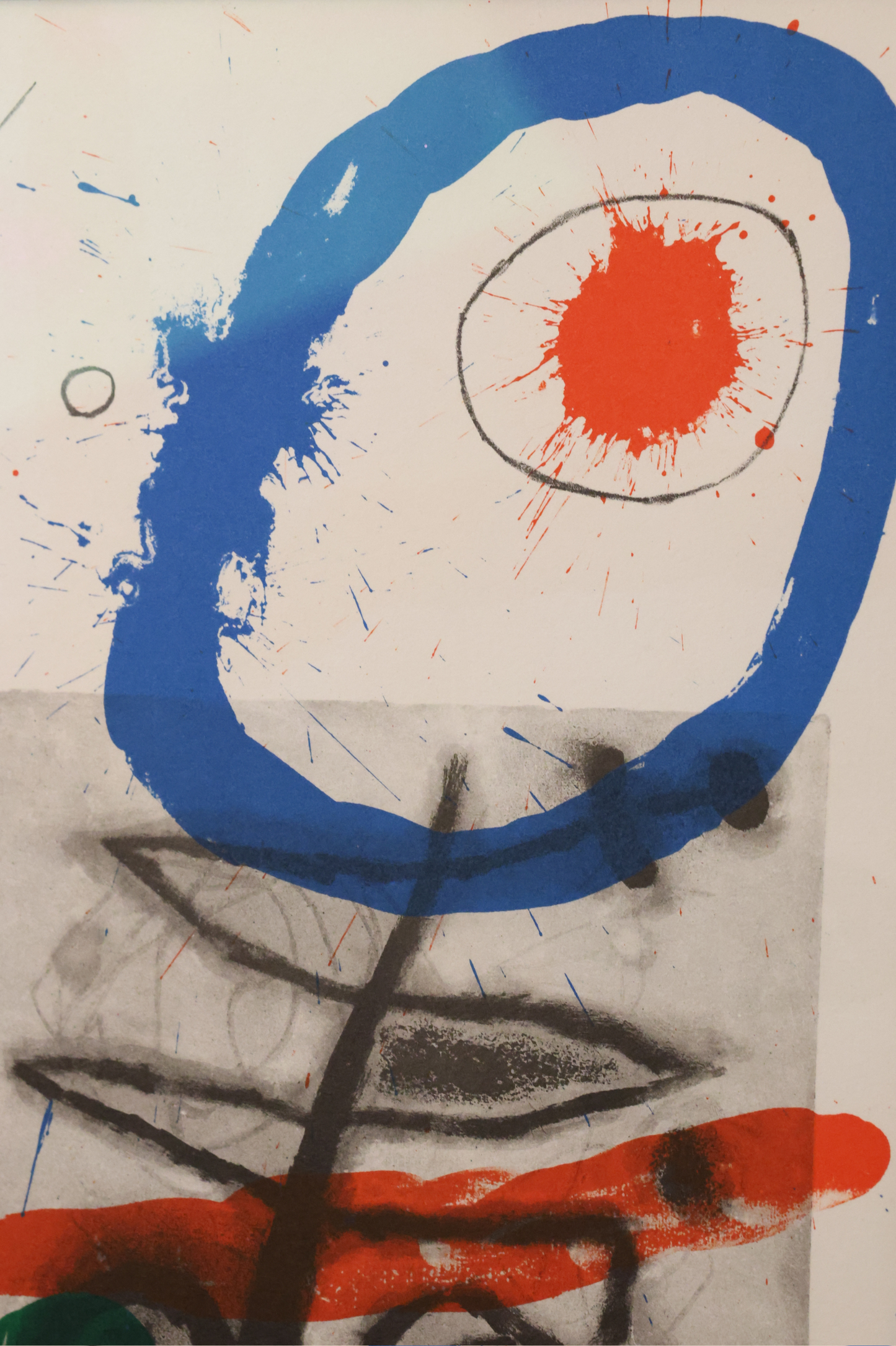 Joan Miró Original 1965 no 151-152 'Derrière le Miroir' lithograph