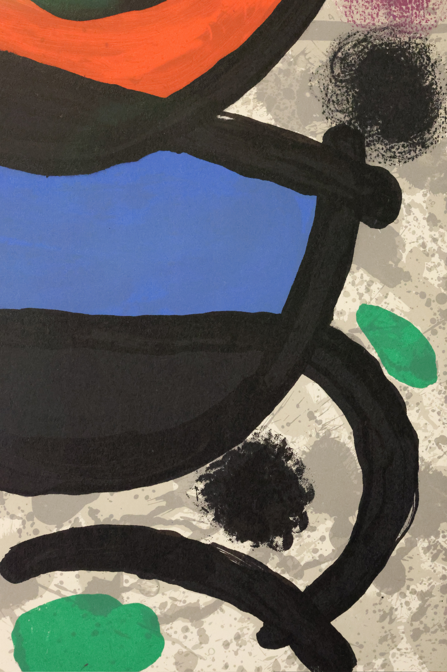 Joan Miró Original 1970 no 186 'Derrière le Miroir' lithograph
