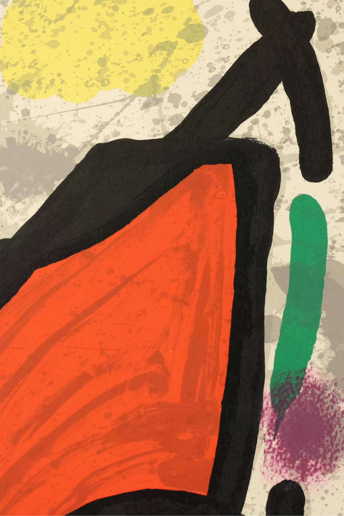 Joan Miró Original 1970 no 186 'Derrière le Miroir' lithograph