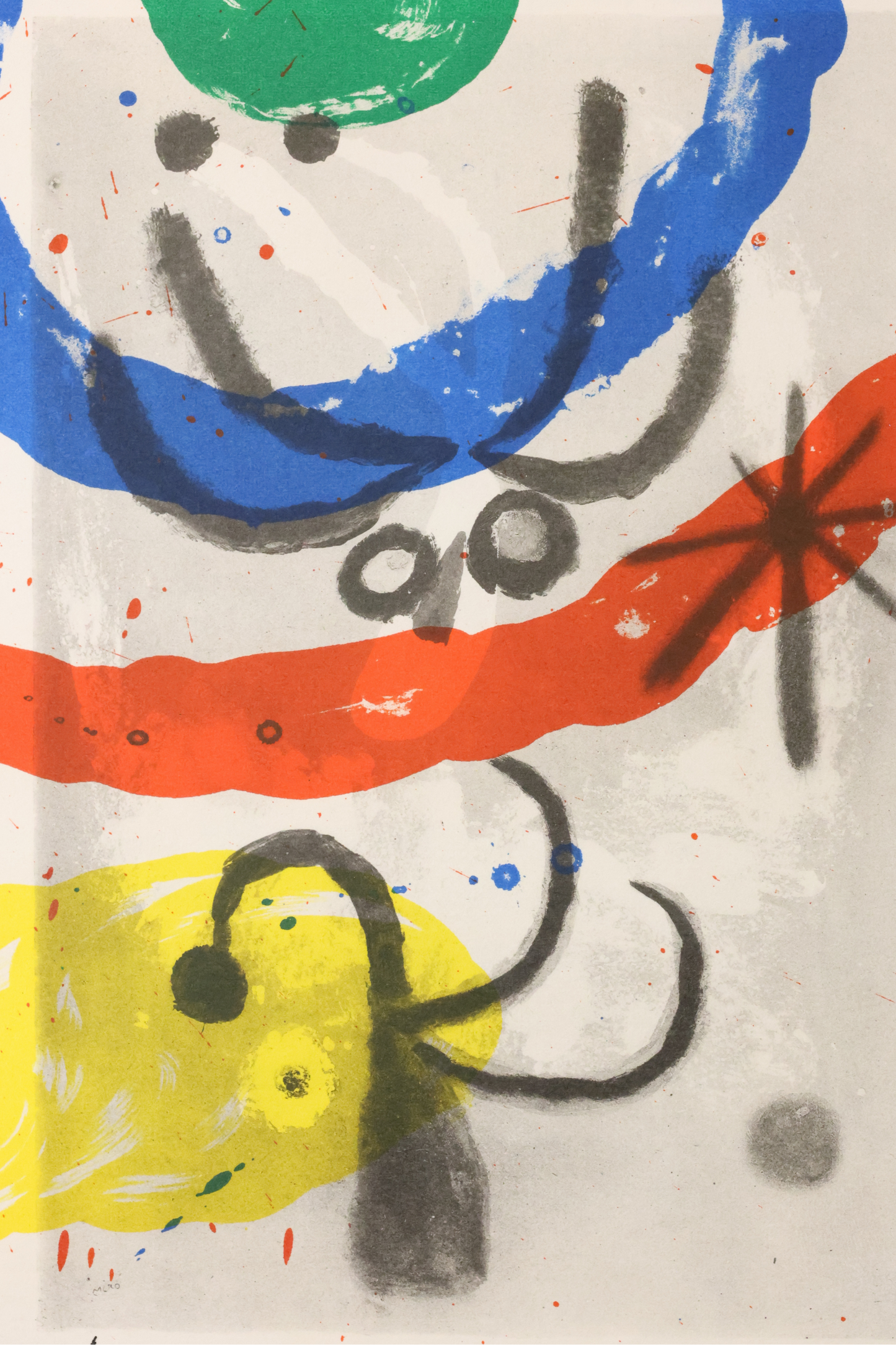 Joan Miró Original 1965 no 151-152 'Derrière le Miroir' lithograph