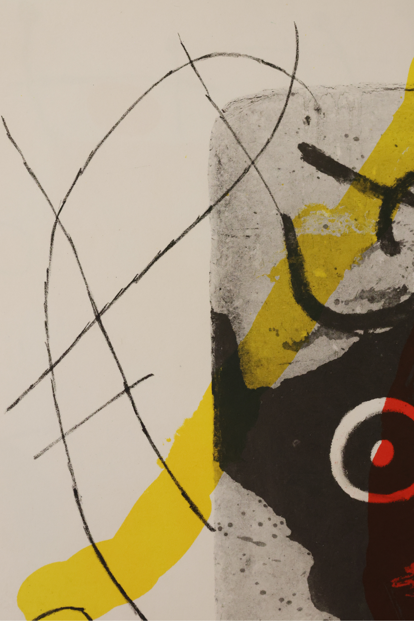 Joan Miró Original 1965 no 151-152 'Derrière le Miroir' lithograph