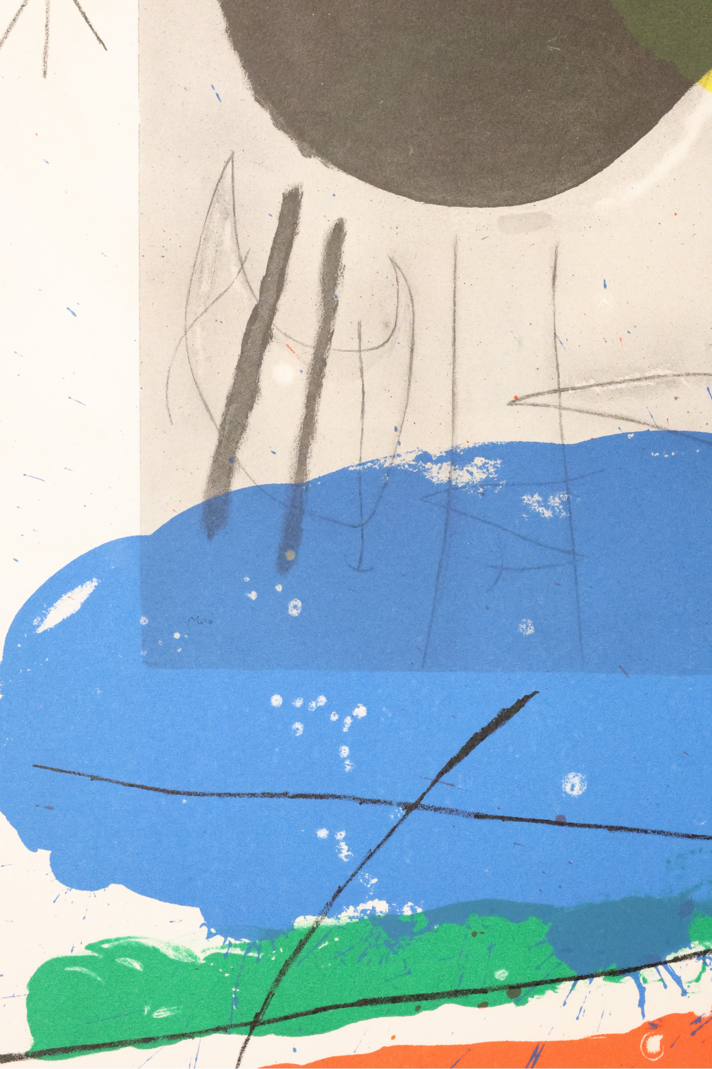 Joan Miró Original 1965 no 151-152 'Derrière le Miroir' lithograph