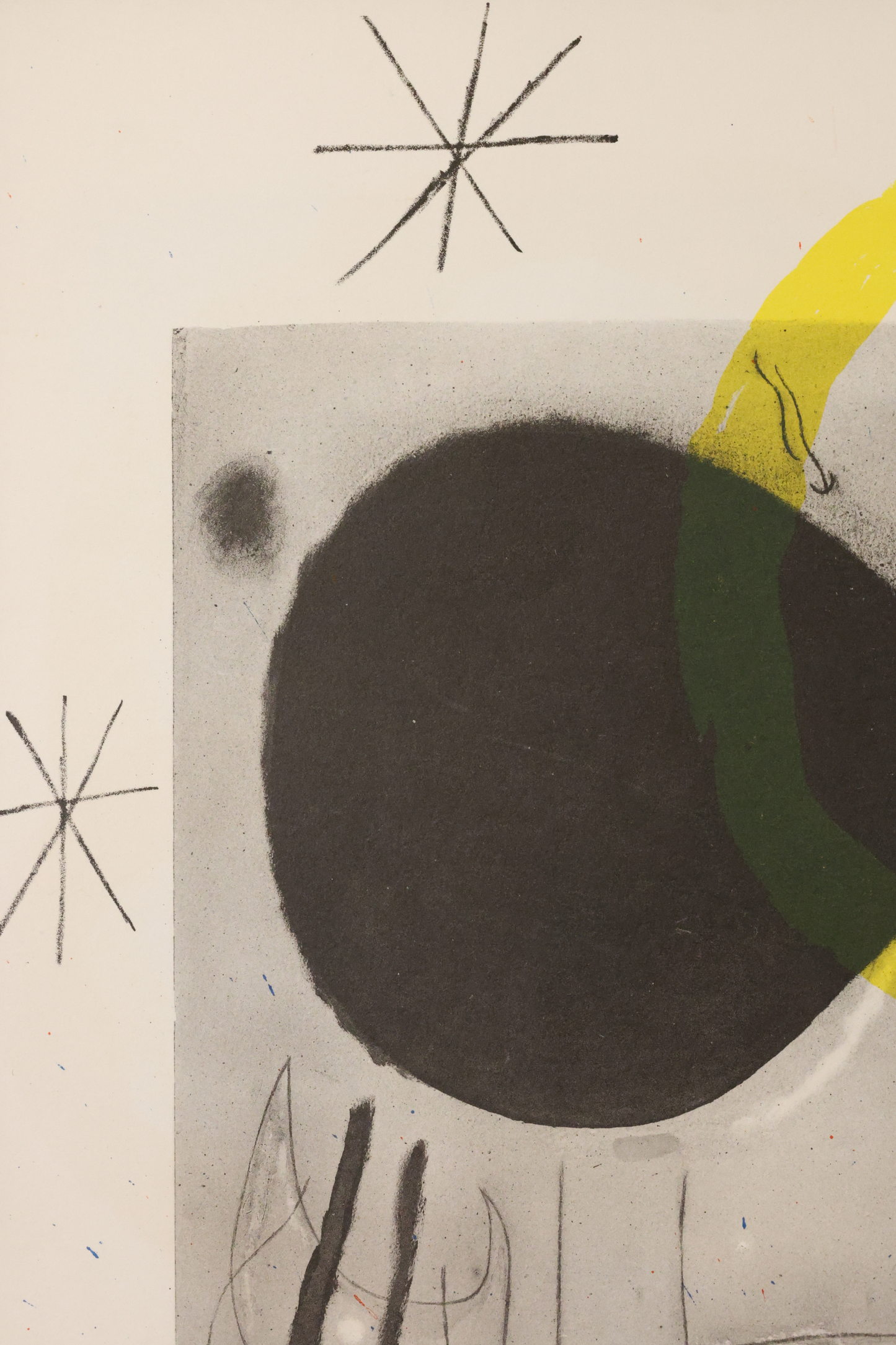 Joan Miró Original 1965 no 151-152 'Derrière le Miroir' lithograph