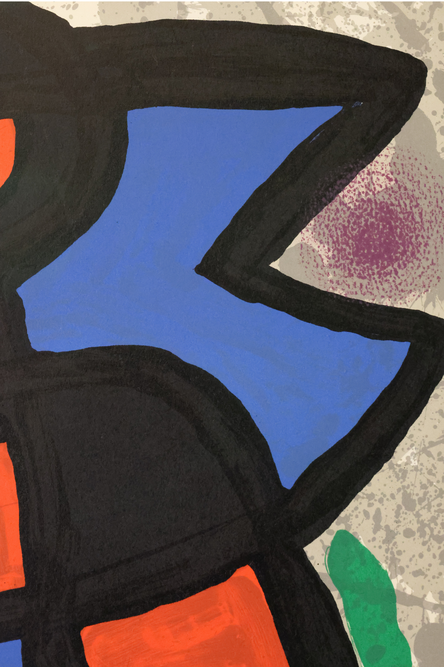 Joan Miró Original 1970 no 186 'Derrière le Miroir' lithograph