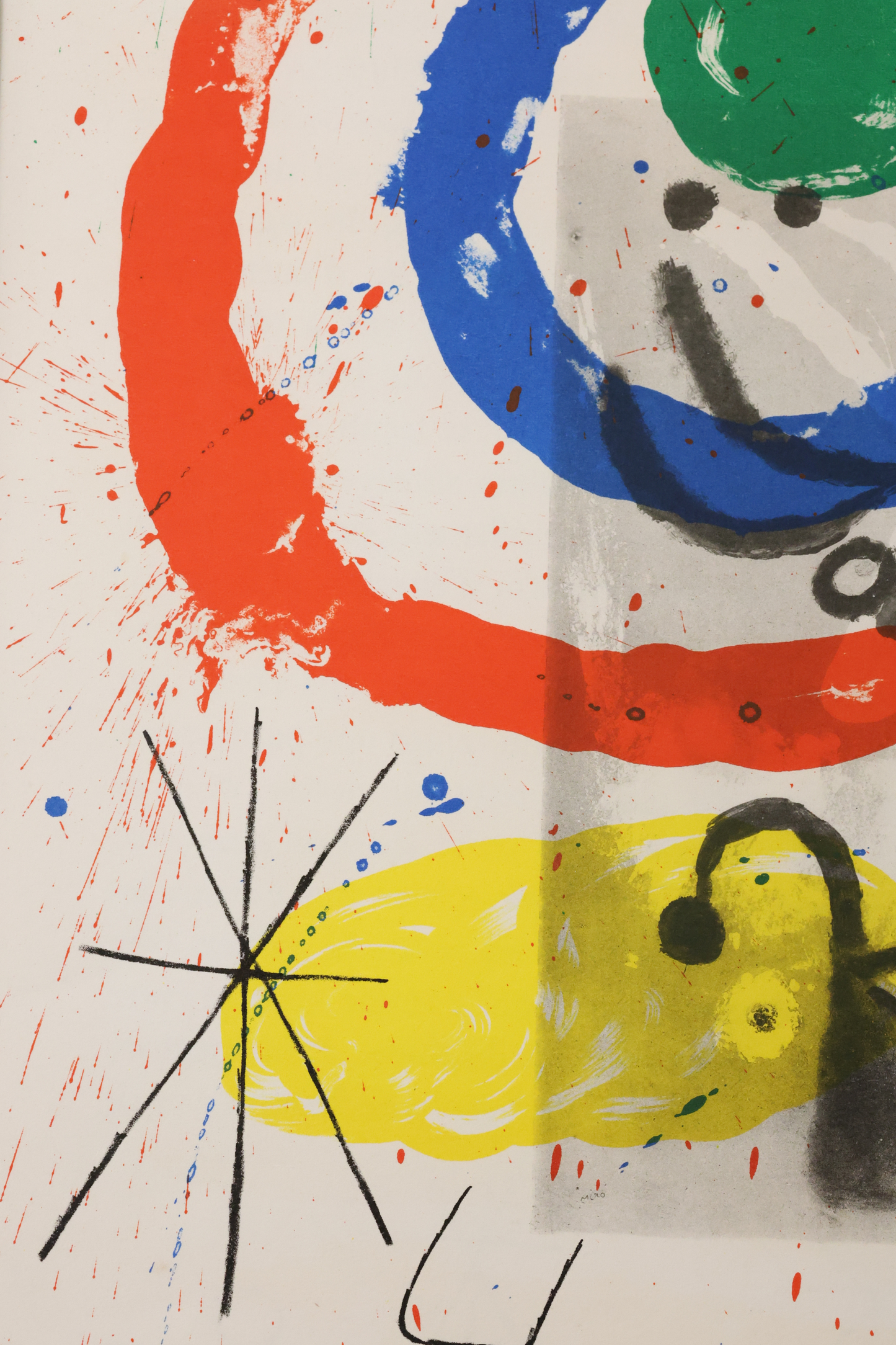 Joan Miró Original 1965 no 151-152 'Derrière le Miroir' lithograph