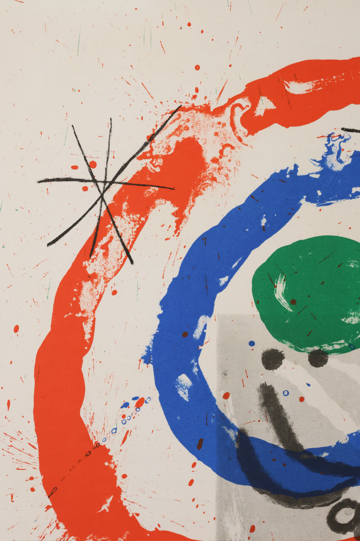 Joan Miró Original 1965 no 151-152 'Derrière le Miroir' lithograph