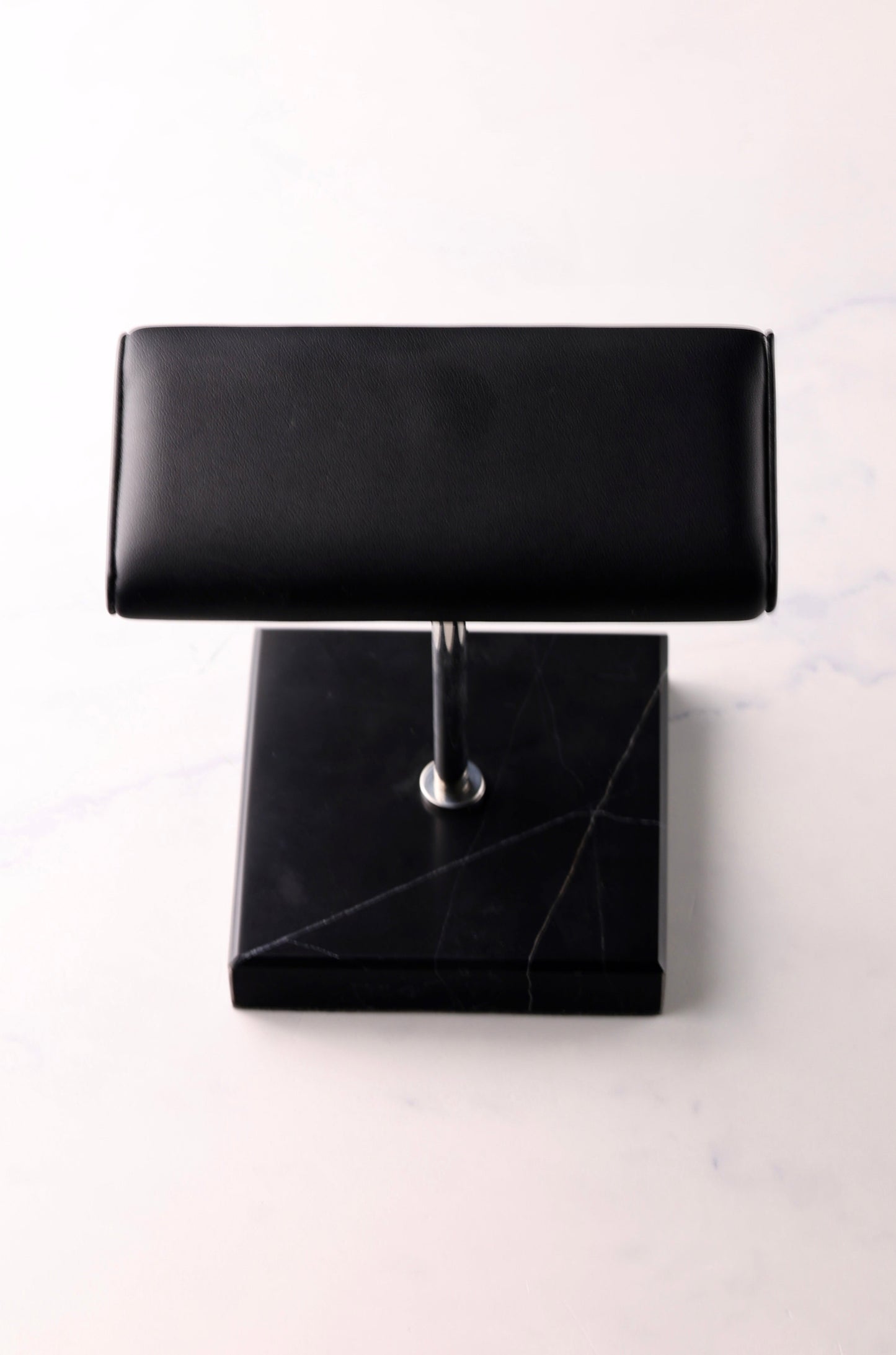 Watch Stand Leather With Cover Marble