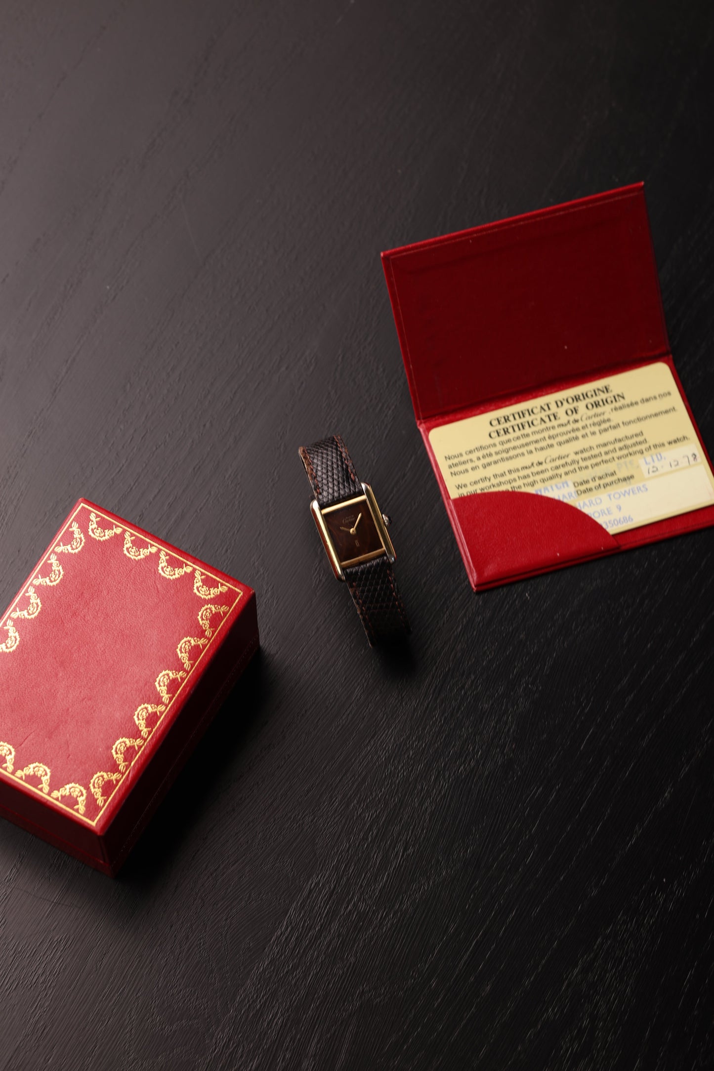 Cartier Tank Must de Cartier Vermeil