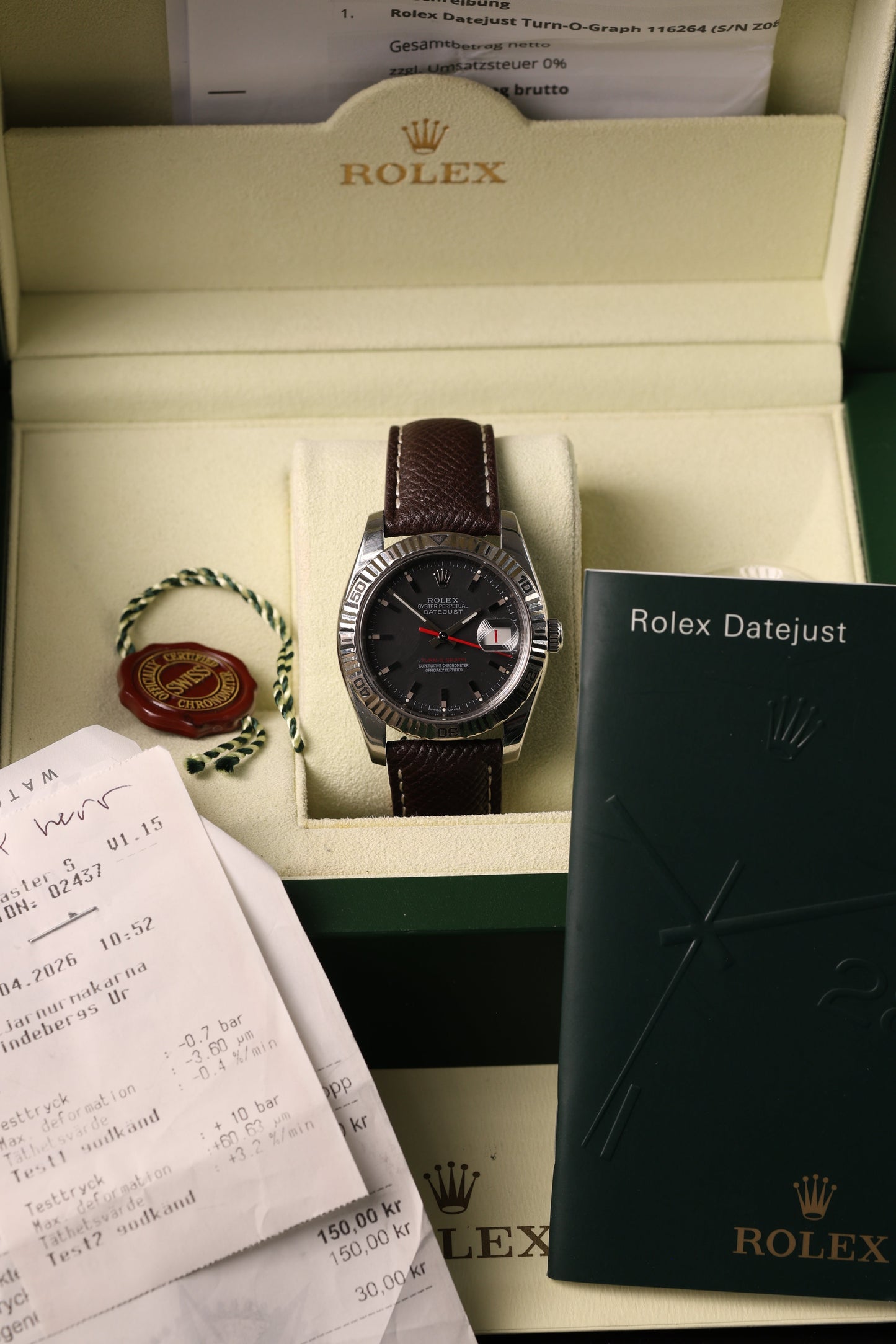 Rolex Datejust Turn-O-Graph 116264