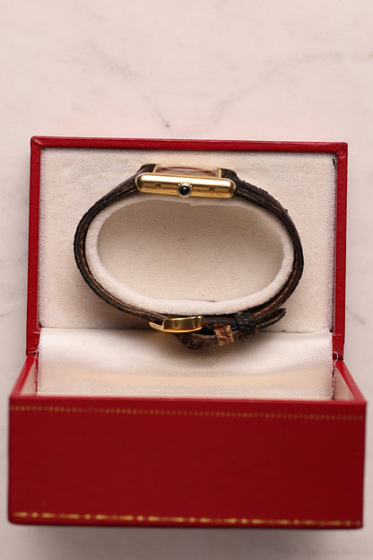 Cartier Tank Must de Cartier Vermeil