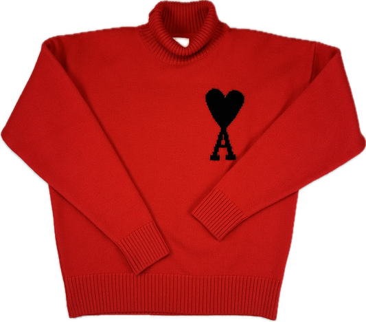 AMI Heart Turtleneck