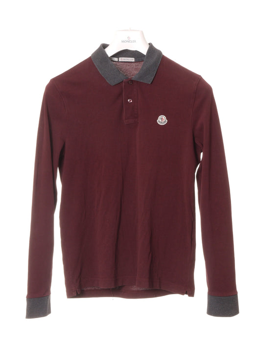 Moncler Long Sleeve Polo